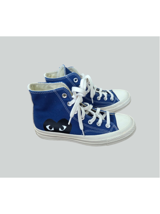 Comme des Garçons x Converse Shoes - Comme des Garçons x Converse Chuck 70 High Top Sneakers Blue men's 4 wmns 6